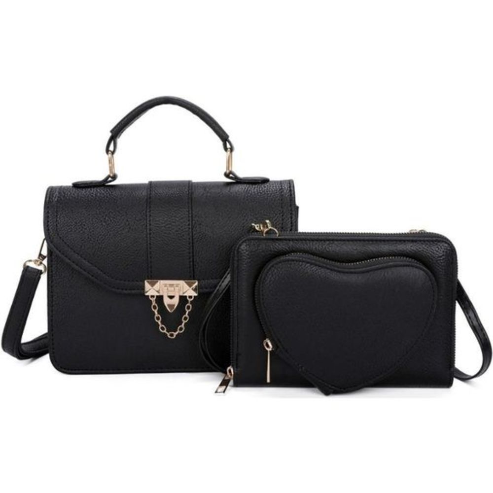 2 in 1 satchel crossbody bag